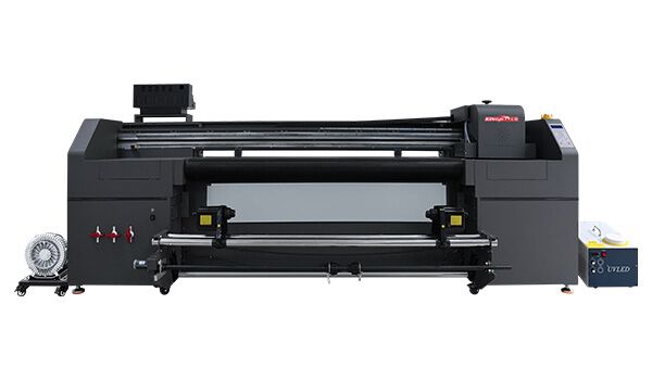 KingJet KJ-1800D 1.8m 4-Head Multifunctional UV Hybrid Printer
